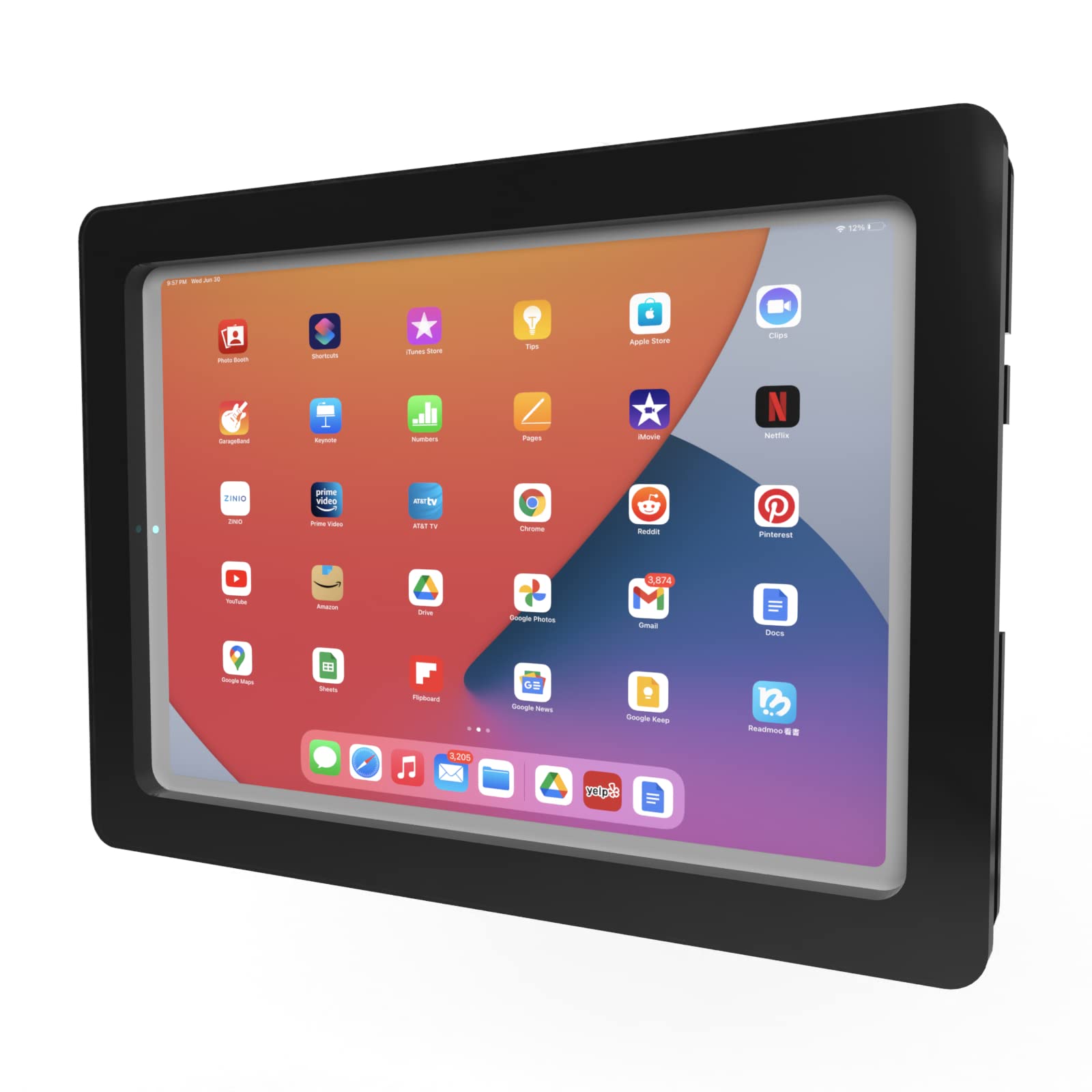 Amazon.com: TABcare Anti-Theft Acrylic VESA Enclosure for Apple